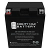 Mighty Max Battery YTX14AH-BS 12V 12Ah Battery Replacement for 0645-165 Powersport YTX14AH1164